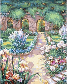 Раскраски по номерам - Утро, 40 х 50 см. (Белоснежка, 046-AB)